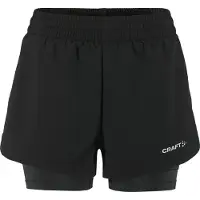Craft Adv Essence 2-In-1 Shorts 2 W Black M