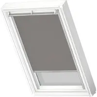 Velux Original Verdunkelungsrollo für dachfenster S06, Grau, Grauer Führungsschiene