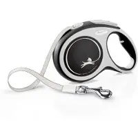 Flexi Rollleine New Comfort - Schwarz - L - 8 m