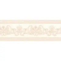 A.S. Création Bordüre "Only Borders" Barock gemustert ornamental leicht strukturiert Tapete Bordüre Borte Wohnzimmer Schlafzimmer Küche Flur Design Optik