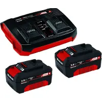 Einhell Power X-Change PXC-Starter-Kit 2x 3,0Ah & Twincharger Kit