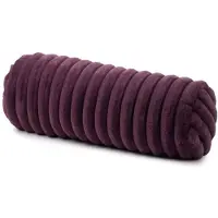 Gozze Breitcord Kissenrolle Vito 20 x 60 cm - Mehrere Farben (Farbe: Beere)