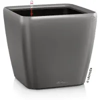 Lechuza 'Quadro LS 35', anthrazit, ca. 35 x 35 x H 33 cm