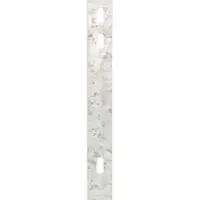 GAH Alberts Alberts 970628 Flacheisen, zur Befestigung von Doppelstab-Gittermatten an Zaunpfosten, feuerverzinkt, 1860 x 40 mm