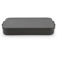 Brabantia Make & Take Brotdose Small - Kunststoff - Dark Grey