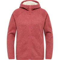 Jack Wolfskin Fleecejacke "KAMINFEUER HOODED JKT W" mit Kapuze
