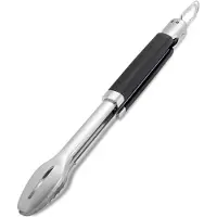 Weber 6760, Grillzange, Schwarz, Edelstahl, Edelstahl, 43,9 mm, 50,8 mm, 457,2 mm