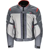 Acerbis On Road Ruby Grau-Rote Textiljacke Größe M