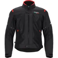 Acerbis On Road Ruby Schwarz-Rote Textiljacke Größe S