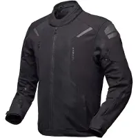 Modeka Khao Air II wasserdichte Motorrad Textiljacke, schwarz, M