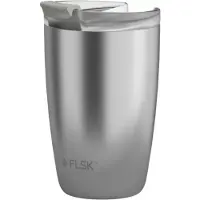 FLSK CUP Kaffeebecher Stainless STNLS Coffee to go-Becher Edelstahl 350 ml 1030-0350-2013