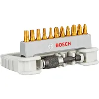 Bosch BITSSÆT MAX PH/PZ/T QUICKHOLDER 12 STK