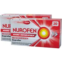 Reckitt Benckiser Deutschland GmbH Nurofen 400mg Weichkapseln 2X20 St
