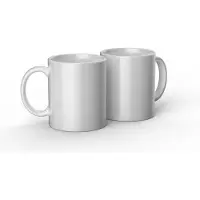 Cricut 2007821 12oz Sublimation Mug 2 Units Durchsichtig