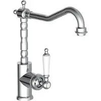 Schutte Spültischarmatur "Old Style" Wasserhahn Küche im Retro Style, 360 schwenkbare Mischbatterie