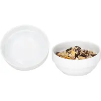 MamboCat TOMMY 2er Set Schale 14,2cm stapelbar weiß Porzellan