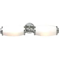 Elstead Lighting Eliot LED Wandleuchte G9 2-fach Poliertes Chrom IP44