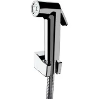 Wenko Bidet Set WATERSAVING Hygiene 120 cm Schlauch Sprühkopf Wand Halterung