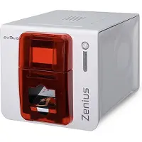 Evolis Zenius Expert - Wärmeübertragung - Verkabelt & Kabellos - Rot
