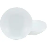 Creatable , 19196, Italien Party Weiss, Multifunktionsteller 6-tlg, Glas