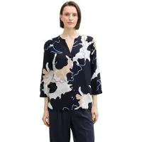 Tom Tailor 1045237 Bluse Mit 3/4-ärmeln