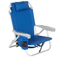 Aktive 62353 Xxl Niedriger Klappstuhl Mit Mehreren Positionen 57x53x78 Cm