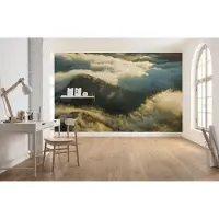 Overig Vliestapete "Digitaldruck Vlies - Pangea - Größe 450 x 280 cm" bedruckt glatt Wohnzimmer, Schlafzimmer