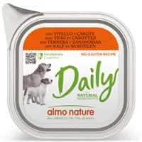 Almo Nature Daily mit Kalb und Karotten Hunde-Nassfutter