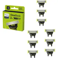 Philips - 3x OneBlade 360 QP430/50 3 pcs.