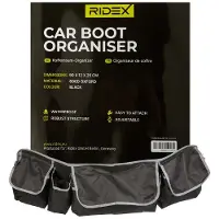 RIDEX Kofferraum-Organizer 100054A0012 90cm 12cm 25cm