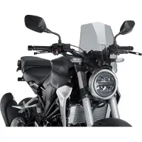 Puig Windschutzscheibe NG Sport getönt für Honda CB 125/300 R Unisexschwarz120 - Motorradteile - Anbauteile