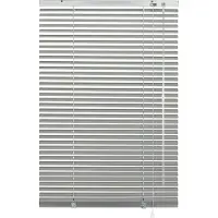 Gardinia Jalousie "Aluminium-Jalousie 25 mm" Gr. 2, silber (silberfarben), B:60cm H:175cm, Jalousien, Jalousie, Jalousiebänder farblich passend