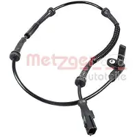 METZGER Sensor, Raddrehzahl [Hersteller-Nr. 09001291] für Nissan, Renault, Vauxhall, Fiat, Opel