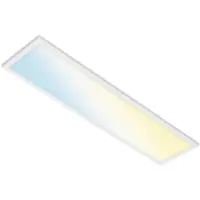 Briloner Modernes LED-Panel weiß 25x100 cm inkl. LED dim to warm - Tatum