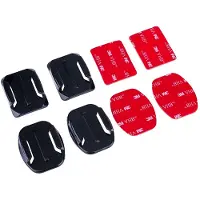 Telesin Set of Flat and curve adhesive mount 3M for GoPro (GP-BRK-004)
