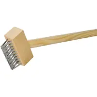 Ideal Idealspaten Fugenbürste Stahlborste Langstiel Durchm. 23,5 mm