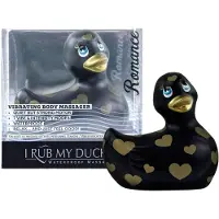 Big Teaze Toys My Duckie Romance 2.0 - Klitoris Vibrator (schwarz-gold)