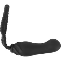 Black Velvets Perfect Fit - Umschnall-Dildo (schwarz)