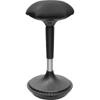 Ginza.se EO0011, Gepolsterter Sitz, Schwarz, Stoff, Metall, Schwarz, 24 cm