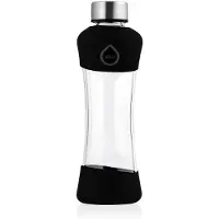EQUA Trinkflasche Active black
