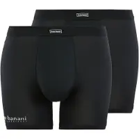 Bruno Banani Long Short 2Pack All Day | M | Schwarz