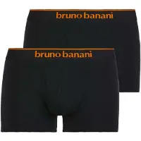 Bruno Banani Boxershorts "Short 2Pack Quick Access" Kontrastfarbene Details