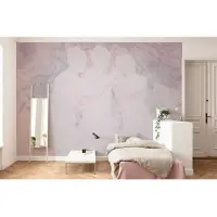 Overig Vliestapete "Digitaldruck Vlies - Nymphs - Größe 400 x 280 cm", bunt (rosa, weiß, blau), B:400m L:280m, Vlies, Tapeten, Vliestapete, Wohnzimmer, Schlafzimmer