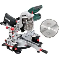 Metabo Set Kappsäge KGS 216 M mit 2. Hartmetall-Sägeblatt; Karton