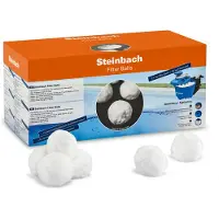 Steinbach , Filter Balls für Swimming Pool Sandfilteranlagen (alternativ zu 25 kg Quarzsand)
