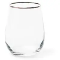 Excelsa Set Von 6 Wasserglas Platinum Glas 47 Cl Transparent