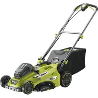 Ryobi RLM36X46H50PG Akku für bürstenlosen Rasenmäher, 36 V, 46 cm, 20–70 mm, Kit 5,0 Ah