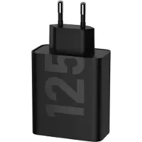 Motorola TurboPower 125W, Drinnen, AC, 1 m, Schwarz