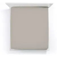 Bella Donna Boxspring Spannbettlaken Alto 90x190 - 100x220 cm | platin - grau