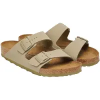 Birkenstock Arizona BS Zwei verstellbare Riemen Birko Flor Sandalen in Khaki – 3.5 UK - 36 EU - 5/5.5F US / Khaki